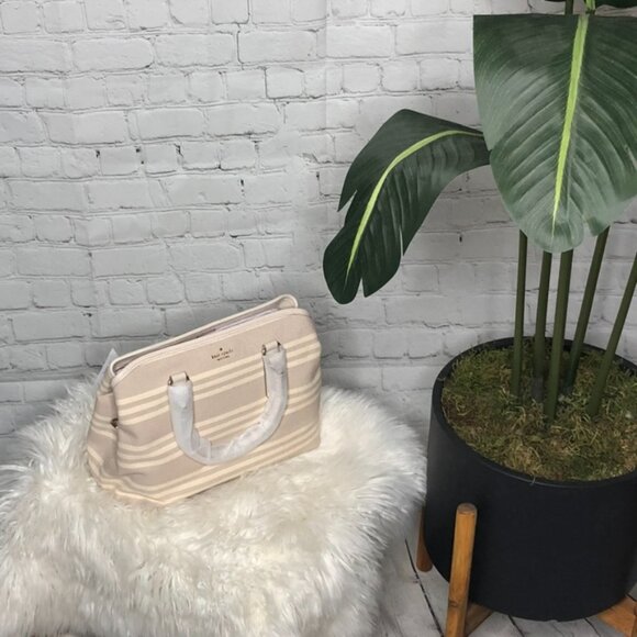 kate spade Larchmont Avenue Fabric Stripe Evangelie - Picture 2 of 9